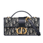 Christian Dior Miss Montaigne Mini Bag Dark Blue